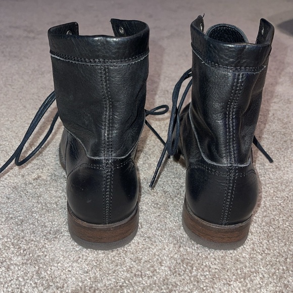 FRYE Erin Workboot in Black Size 6.5 - Picture 2 of 5